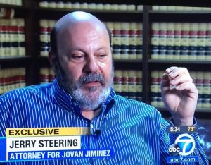 Mr. Steering interviewed about Jovan Jimenez case