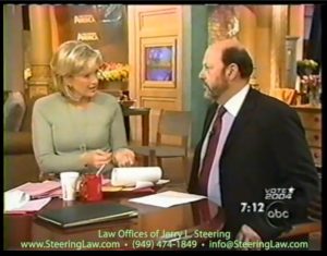 Jerry L. Steering with Diane Sawyer