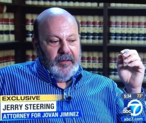 Jerry L. Steering, Esq. is interviewed on KABC