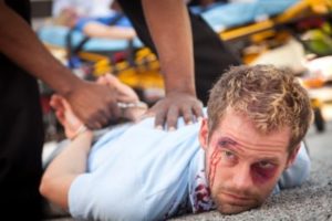 Innocent man being arrested for verbally challenging police authority
