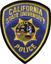 California State University Police Badge