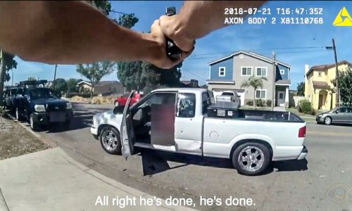 Anaheim Police Terminate Fleering Motorist