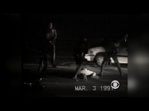 The 1991 Rodney King beating by LAPD