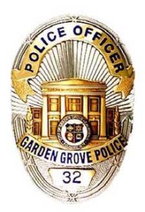 Garden Grove Police Badge