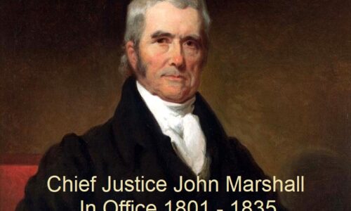 Chief Justice John Marshall