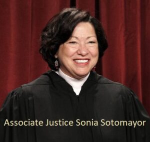Associated Justice Sonia Sotomayor