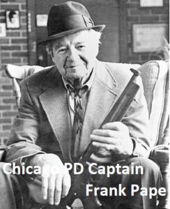 Chicago Police Captain Frank Pape