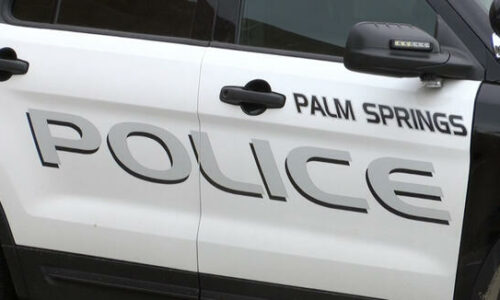 Palm Springs Police Car