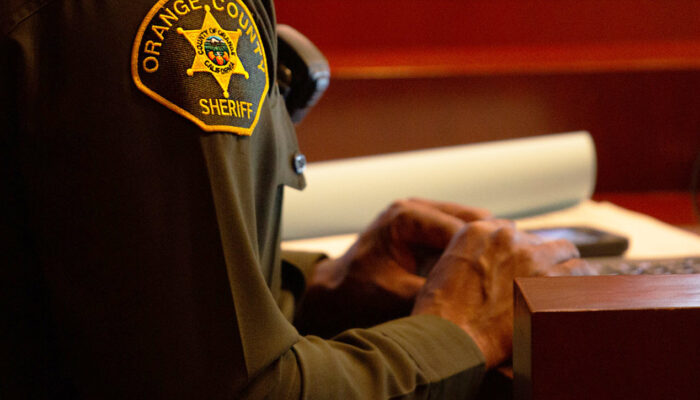 OCSD Deputy Booking-In Evidence