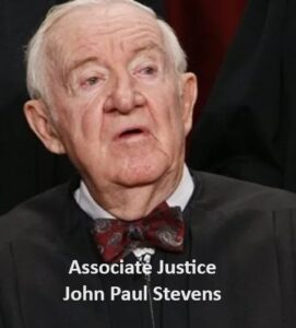 Associate Justice John Paul Stevens