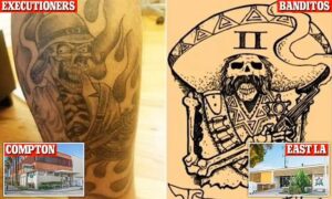 Banditos and Executioners tattoos