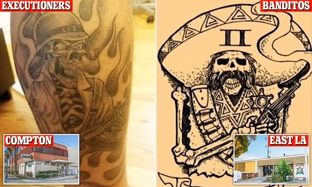 Lasd regulators tattoo | Orangetattooshop.com