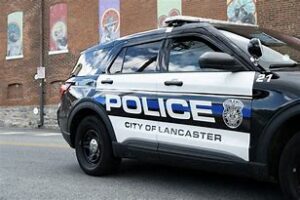 Lancaster police dept car