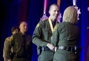Deputy Higgins awarded medal of valor