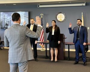 Riverside County Deputy District Attorneys being sworn in 2