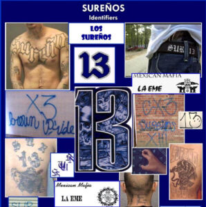 Sureño Gang Tattoos 2
