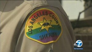 Los Angeles County Sheriff's Department Rainbow shoulder patch