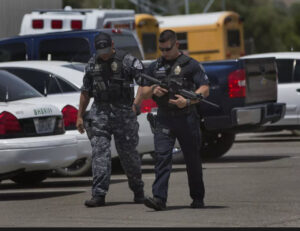 Ridgecrest PD w AR 15