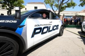 South Pasadena police departmernt car 2