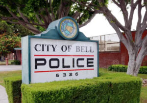 Bell Police Department sign