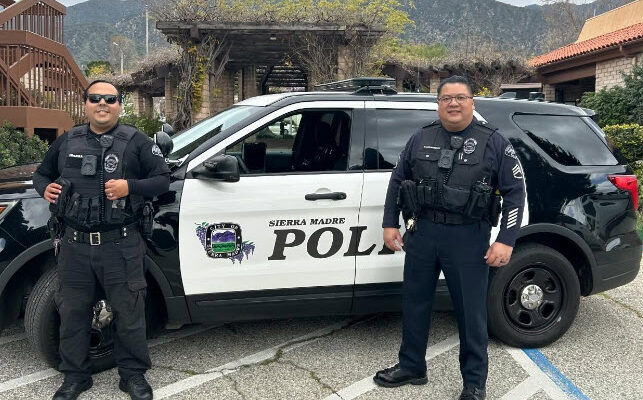 Sierra Madre Police Department officers